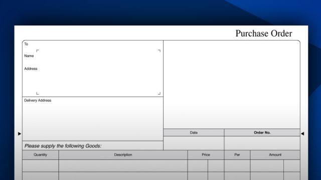 Purchase Orders